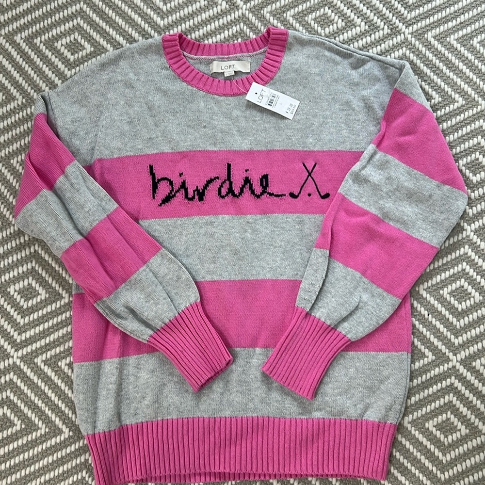 ⛳️ Birdie Golf Sweater Size Large NWT